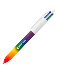 Bolígrafos Bic 4 colores LGTB