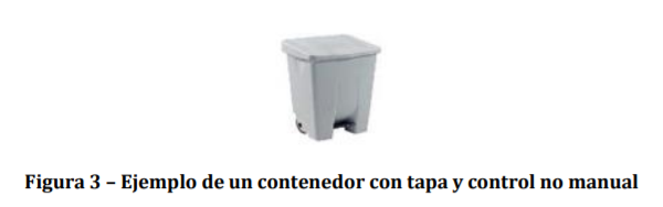 ejemplo de contenedor de control no manual