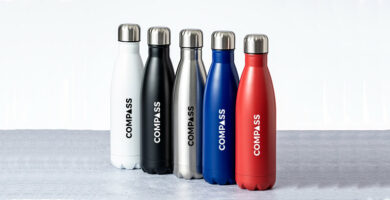 Tipos de botellas personalizadas para empresas