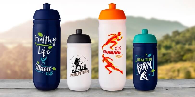 Botellas deportivas con logotipo